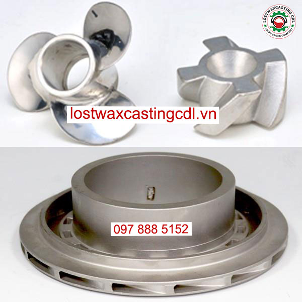 Đúc mẫu chảy cánh bơm chân vịt - Đúc Lostwaxcasting CDL - Công Ty Cổ Phần Đúc Lostwaxcasting CDL