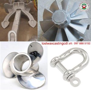 Đúc mẫu chảy chi tiết hàng hải, tàu biển - Đúc Lostwaxcasting CDL - Công Ty Cổ Phần Đúc Lostwaxcasting CDL