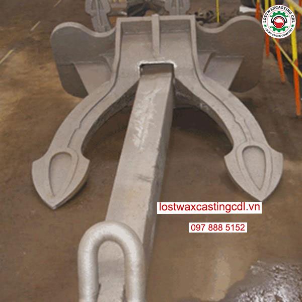Đúc mẫu chảy mỏ neo, chân vịt, tàu biển - Đúc Lostwaxcasting CDL - Công Ty Cổ Phần Đúc Lostwaxcasting CDL