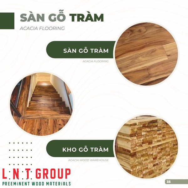 Sàn gỗ tràm - Ván ép LNT - Công Ty TNHH Vật Liệu Esmart Việt Nam LNT Group