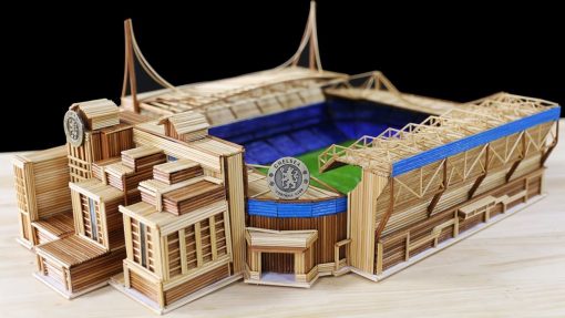 Bản vẽ mô hình SVĐ Stamford Bridge của Chelsea