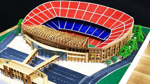 Bản vẽ sân vận động Nou camp