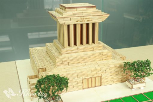 Bộ KIT làm mô hình Lăng Bác bằng tăm tre