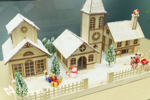 Bộ KIT làm Ngôi làng tuyết mùa đông