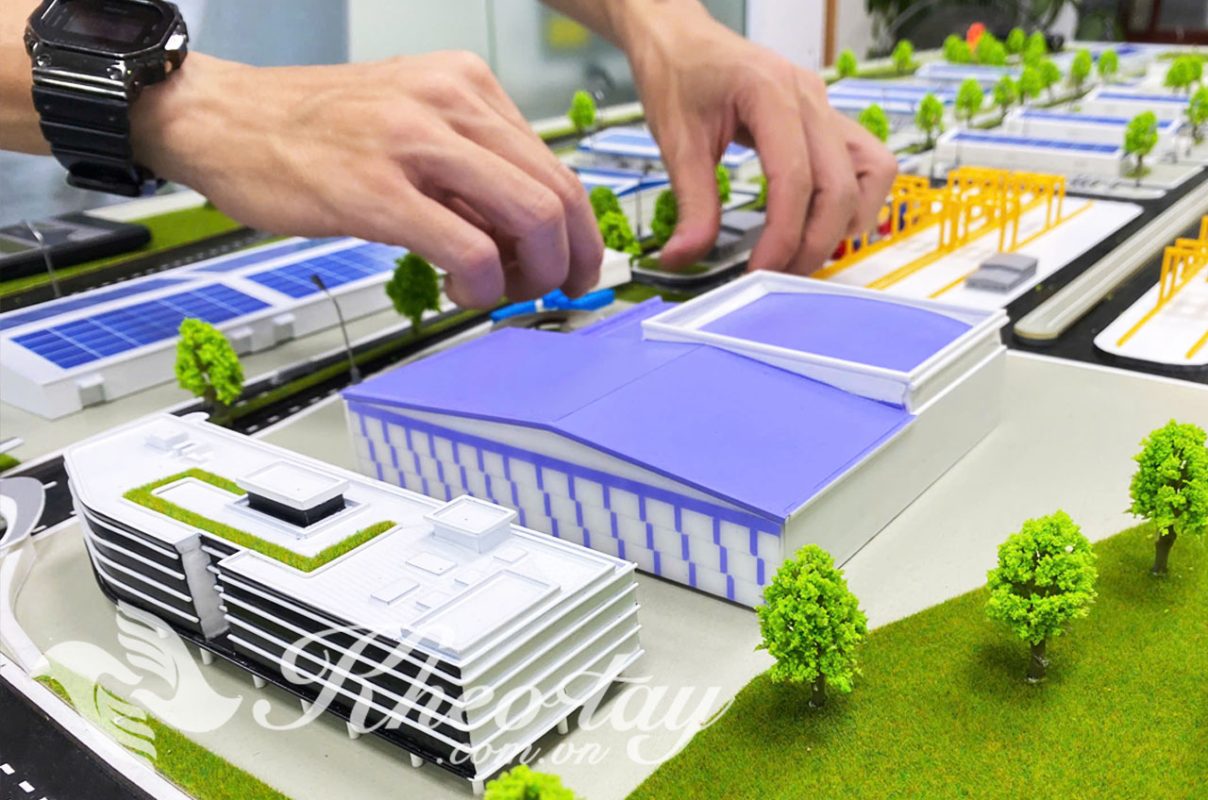 Thi công mô hình sa bàn
