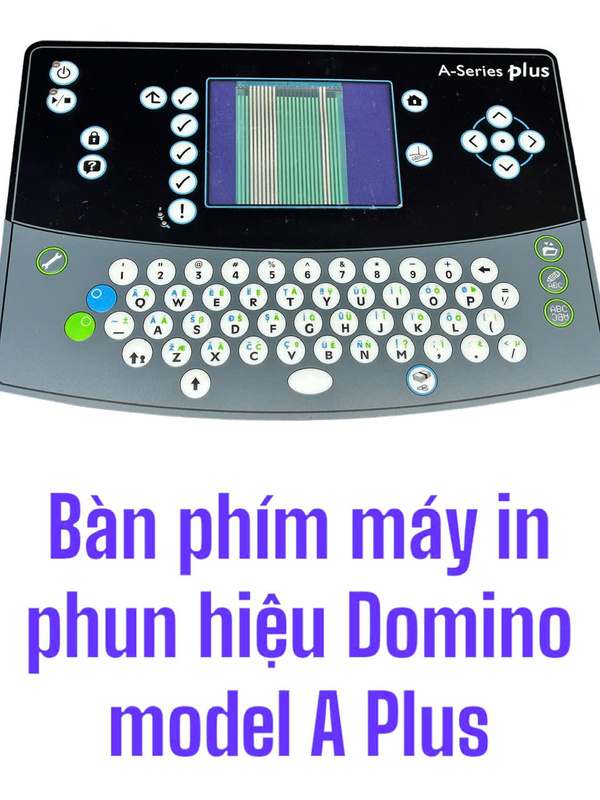 Bàn phím máy in phun Domino model A Plus