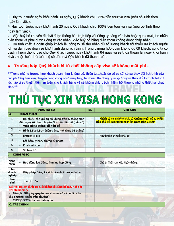 Tour Hongkong - Thâm Quyến - Quảng Châu 5N4Đ - Nam Gia Travel - Công Ty TNHH Dịch Vụ Lữ Hành Nam Gia Travel