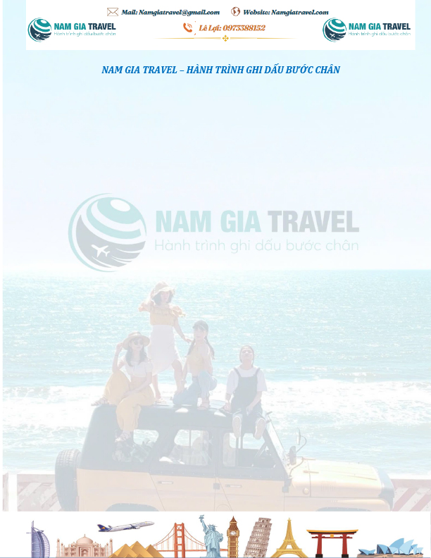 Tour Phú Quốc 4N3Đ - Nam Gia Travel - Công Ty TNHH Dịch Vụ Lữ Hành Nam Gia Travel