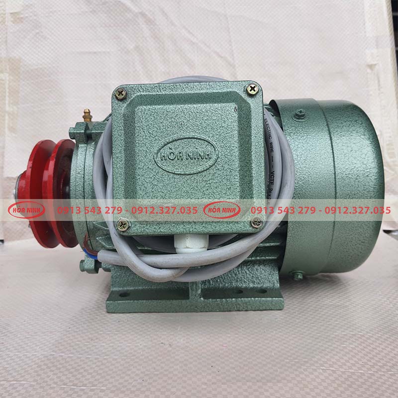 Động cơ 1.1kw vỏ gang Hòa Ninh 1 pha