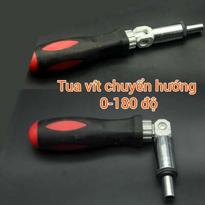 Tô vít đổi hướng 0-180° - Vật Tư Kim Khí Hanko - Công Ty TNHH SX TM DV Hanko Hà Nam