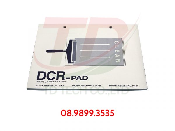 Giấy dính bụi phòng sạch DCR-Pad A4 - Thiết Bị Phòng Sạch TD TECH - Công Ty TNHH Sản Xuất Thương Mại Và Công Nghệ TD TECH