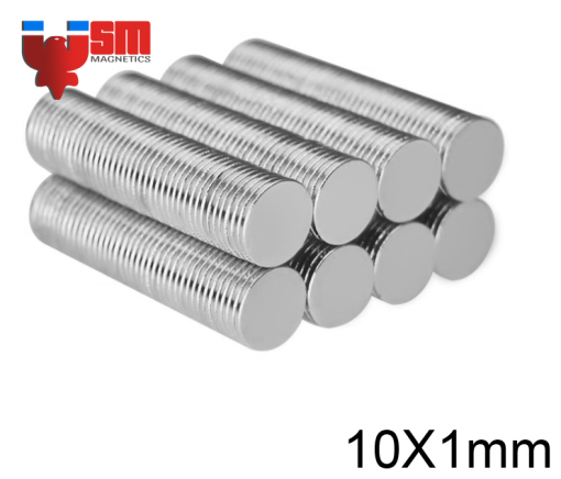 Nam châm đất hiếm D10x1mm - Nam Châm Sài Gòn - Cơ Sở Nam Châm Sài Gòn