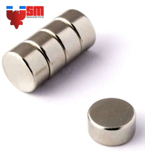 Nam châm đất hiếm D10x5mm - Nam Châm Sài Gòn - Cơ Sở Nam Châm Sài Gòn