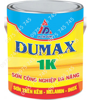 Sơn Dumax 1K nhãn vàng - Sơn Dầu, Sơn Mạ Kẽm An Tín Dũng - Công Ty TNHH Thương Mại Dịch Vụ Sản Xuất An Tín Dũng