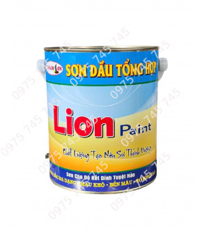 Sơn dầu tổng hợp Lion - Sơn Dầu, Sơn Mạ Kẽm An Tín Dũng - Công Ty TNHH Thương Mại Dịch Vụ Sản Xuất An Tín Dũng