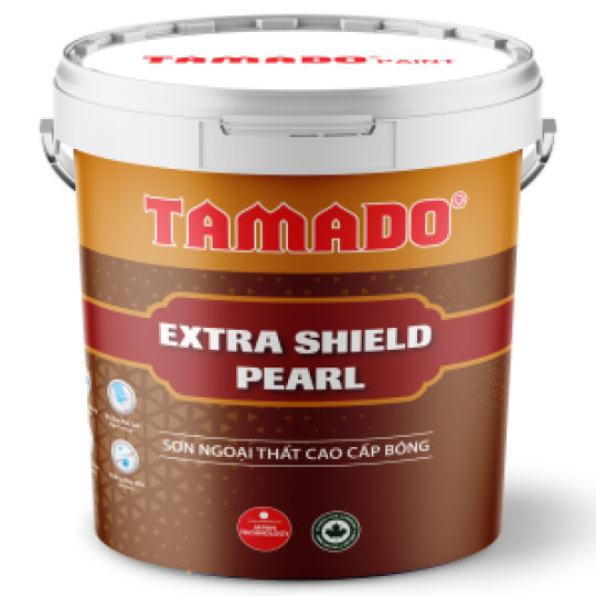 Sơn ngoại thất cao cấp Tamado Extra Shield Pearl bóng