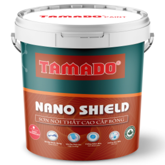 Sơn nội thất cao cấp Tamado Nano Shield bóng - Sơn Dầu, Sơn Mạ Kẽm An Tín Dũng - Công Ty TNHH Thương Mại Dịch Vụ Sản Xuất An Tín Dũng