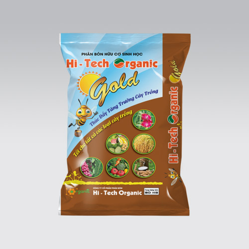 Phân bón hữu cơ Hi-tech Organic Gold - Phân Bón Đức Thành - Công Ty Trách Nhiệm Hữu Hạn Thương Mại, Dịch vụ, Sản Xuất, Xuất Nhập Khẩu Đức Thành