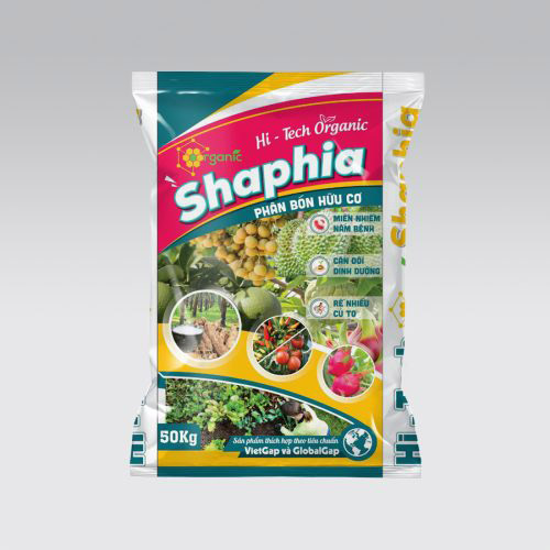 Phân bón hữu cơ Hi-tech Organic Shaphia - Phân Bón Đức Thành - Công Ty Trách Nhiệm Hữu Hạn Thương Mại, Dịch vụ, Sản Xuất, Xuất Nhập Khẩu Đức Thành