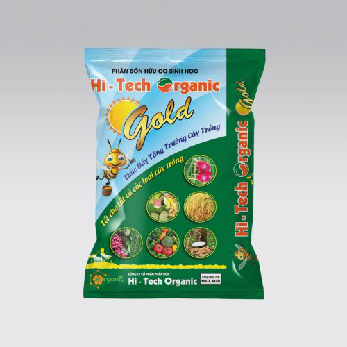 Phân bón hữu cơ Hi-tech Organic Gold - Phân Bón Đức Thành - Công Ty Trách Nhiệm Hữu Hạn Thương Mại, Dịch vụ, Sản Xuất, Xuất Nhập Khẩu Đức Thành