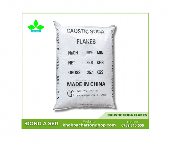 Caustic Soda (Xút) NaOH 99% - Hóa Chất Đông A - Công Ty Cổ Phần Dịch Vụ Đông A