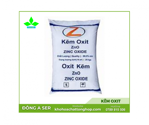 Kẽm Oxit (ZnO) - Hóa Chất Đông A - Công Ty Cổ Phần Dịch Vụ Đông A