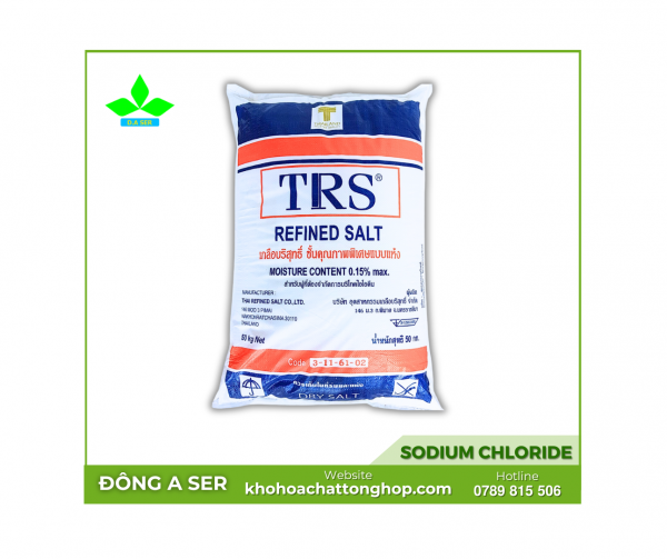 Sodium Chloride - NaCl 99% - Hóa Chất Đông A - Công Ty Cổ Phần Dịch Vụ Đông A