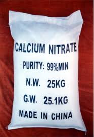 CALCIUM NITRATE – Ca(NO3)2