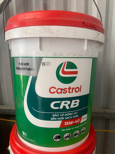 Dầu động cơ Castrol CRB 15W40 CF-4