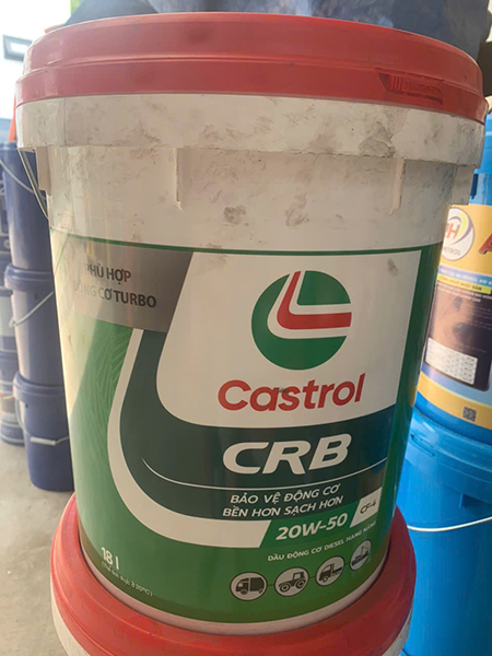 Dầu động cơ Castrol CRB 20W50 CF-4