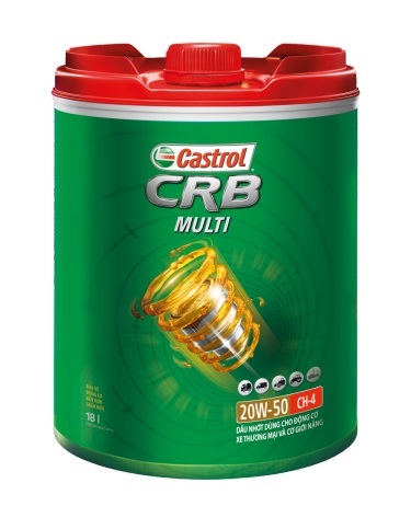 Dầu động cơ Castrol CRB Multi 20W50 CH-4