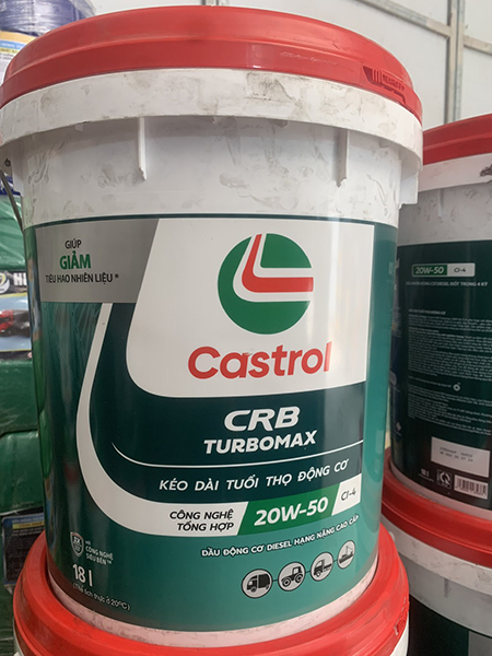 Dầu động cơ Castrol CRB Turbomax 20W50 CI-4