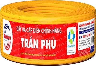 Dây và cáp điện Trần Phú - Thiết Bị Điện Dân Dụng Hà Nội - Công Ty TNHH Thiết Bị Điện Nước Hà Nội