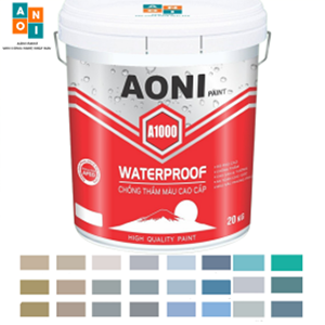 Sơn chống thấm Aoni A1000 Waterproof 18L - Ms Linh - Phân Phối Sơn Giá Sỉ Đà Nẵng