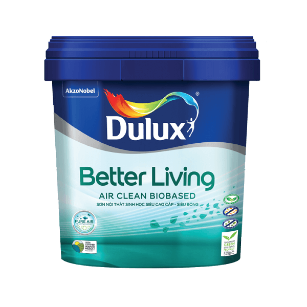 Sơn nội thất sinh học Dulux Air Clean siêu bóng - Ms Linh - Phân Phối Sơn Giá Sỉ Đà Nẵng