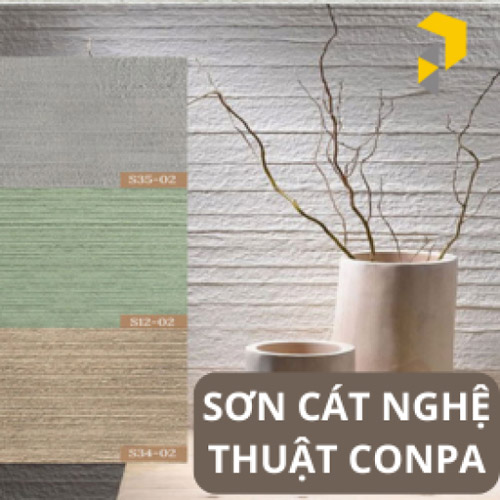 Sơn cát nghệ thuật Conpa - Ms Linh - Phân Phối Sơn Giá Sỉ Đà Nẵng