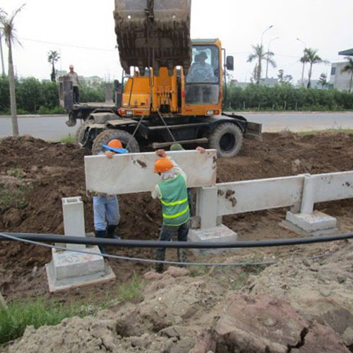 Hàng rào bê tông đúc sẵn - Bê Tông Hudata - Công Ty Cổ Phần Bê Tông Hudata