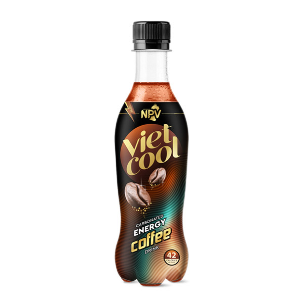 Nước tăng lực có ga Vietcool vị cà phê 400ml