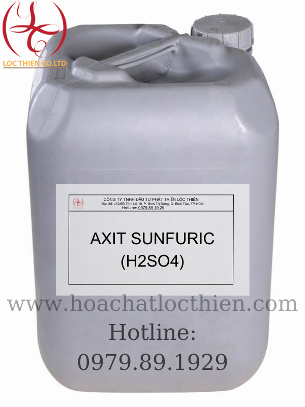Hóa chất Axit Sunfuric (H2SO4) - Hóa Chất Bán Dẫn Lộc Thiên - Công Ty TNHH Đầu Tư Phát Triển Lộc Thiên
