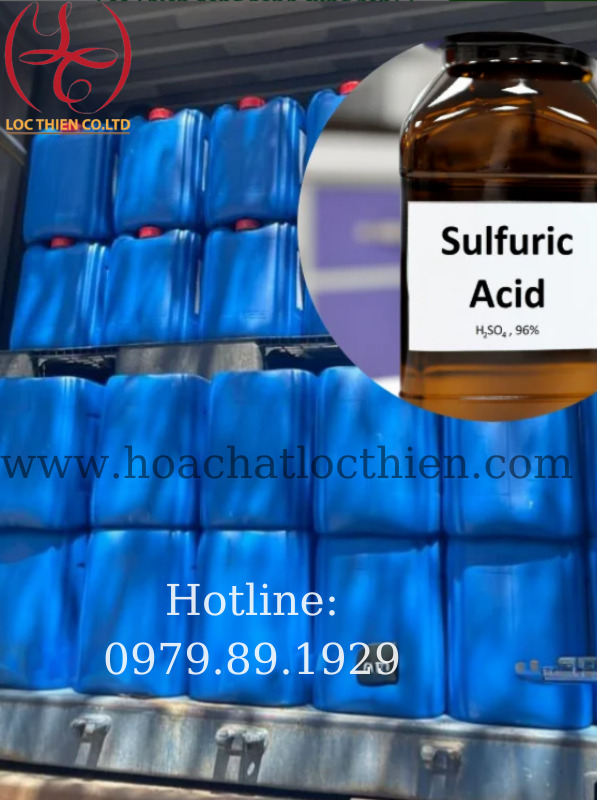 Hóa chất Axit Sunfuric (H2SO4) - Hóa Chất Bán Dẫn Lộc Thiên - Công Ty TNHH Đầu Tư Phát Triển Lộc Thiên