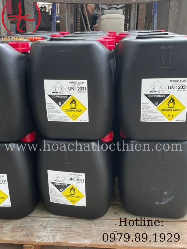 Hóa chất HNO3 - Hóa Chất Bán Dẫn Lộc Thiên - Công Ty TNHH Đầu Tư Phát Triển Lộc Thiên