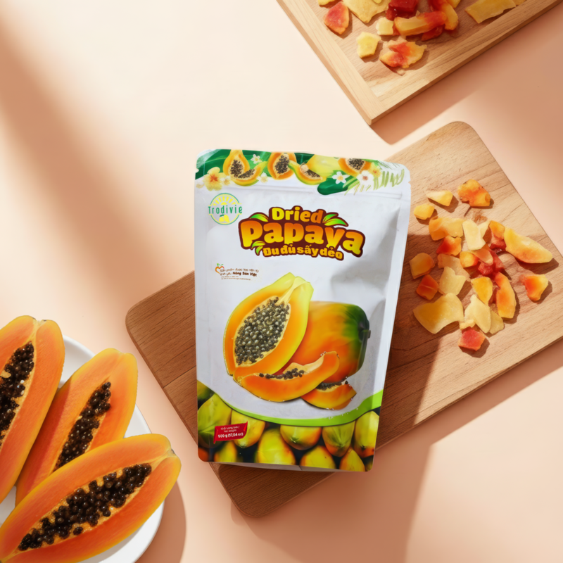 Đu đủ sấy dẻo