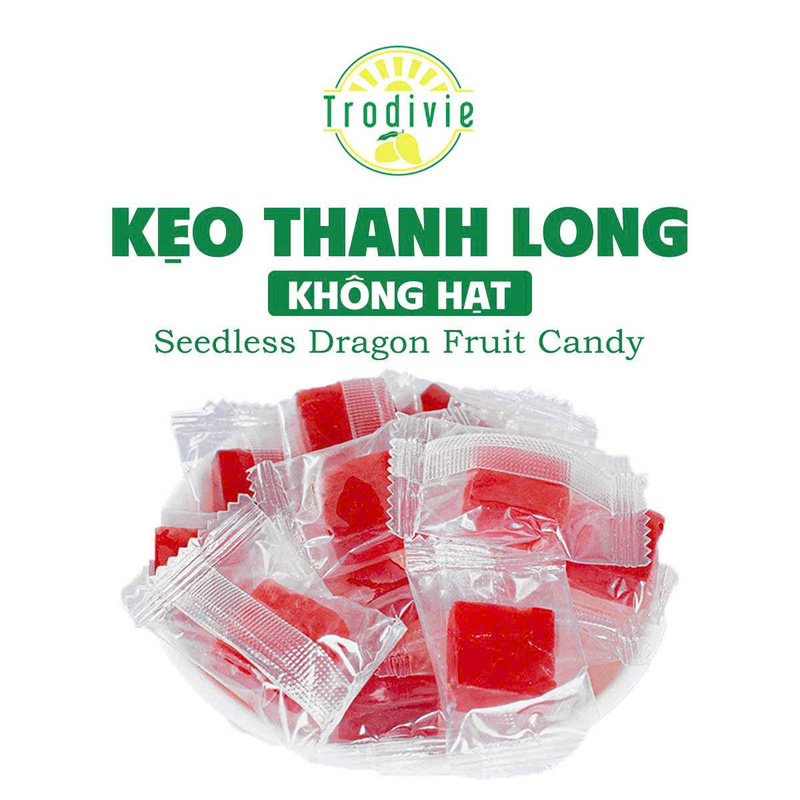 Kẹo thanh long không hạt