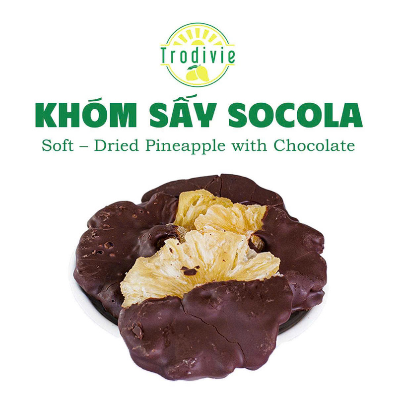 Khóm sấy socola dẻo