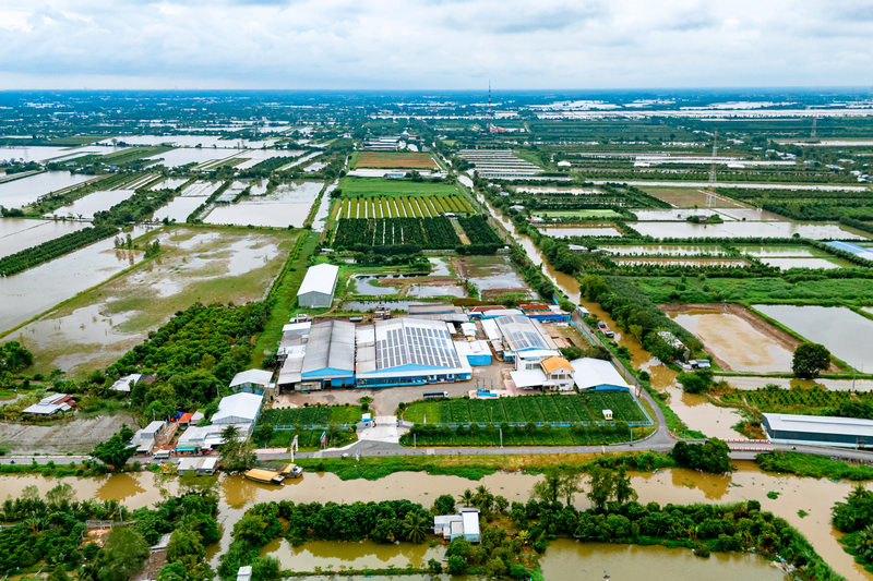 Khuôn viên công ty Tam Ngọc