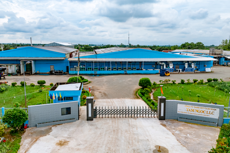 Khuôn viên công ty Tam Ngọc