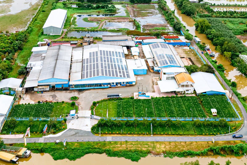Khuôn viên công ty Tam Ngọc