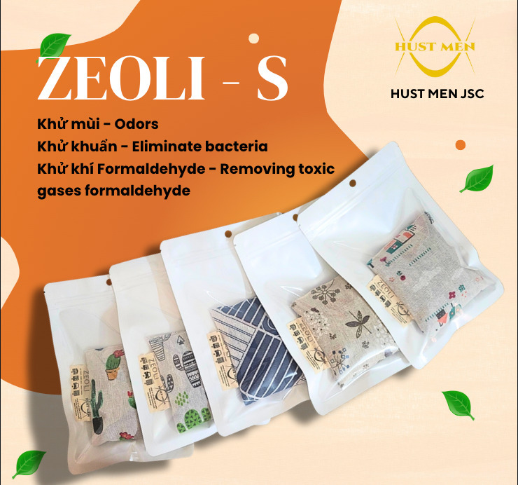 Túi khử mùi Zeoli S