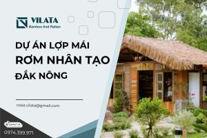 Dự án lợp mái rơm nhân tạo Đắk Nông - Công Ty TNHH MTV Vilata