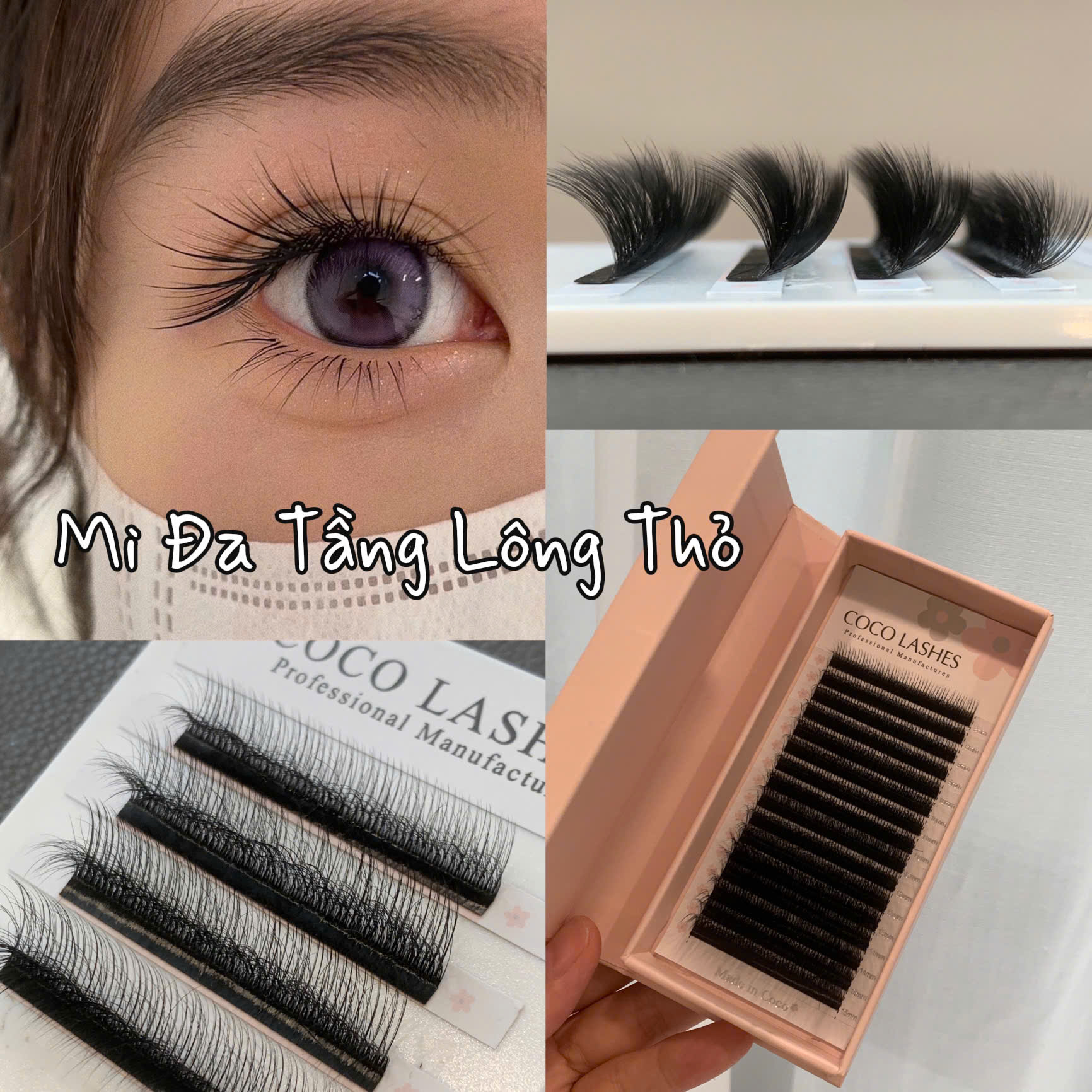 Mi đa tầng - Xưởng Lông Mi Giả CoCo Lashes